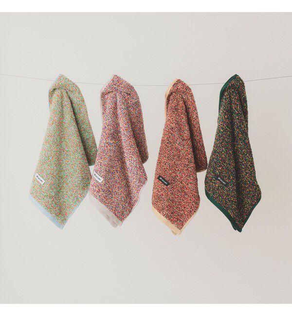 BEAMS「メランジ フェイスタオル」|トイレタリー・ランドリーグッズ|