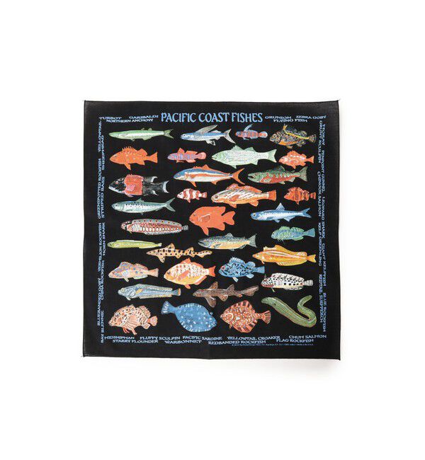 BEAMS「【別注】THE PRINTED IMAGE / BANDANA」|トイレタリー・ランドリーグッズ|PACIFIC_COAST_FISHES