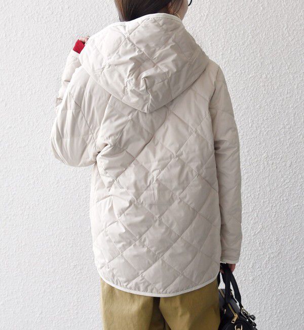 SHIPS any「【SHIPS any別注】TAION:〈手洗い可能〉パイピング フード ジャケット」|ダウン|