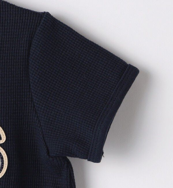 SHIPS KIDS「SHIPS KIDS:70～80cm / ストレッチ サーマル ロンパース」|ロンパース|