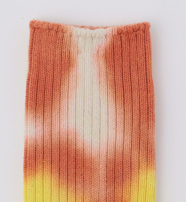 SHIPS「ANONYMOUS: タイダイ クルー ソックス」|ソックス|