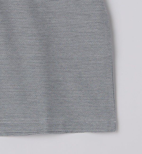 SHIPS「SHIPS: ジャカード マイクロ ボーダー Tシャツ」|Tシャツ・カットソー|