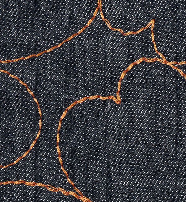 TOMORROWLAND collection「デニムフラワーリング タイトストレートスカート」|タイト|