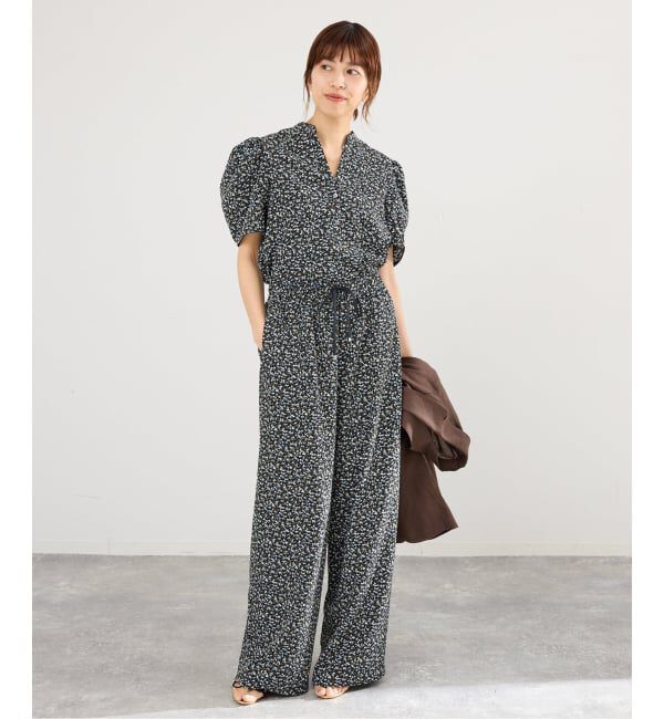 IENA「《セットアップ対応/予約》ソフトヴィンテージフラワーブラウス」|シャツ・ブラウス|