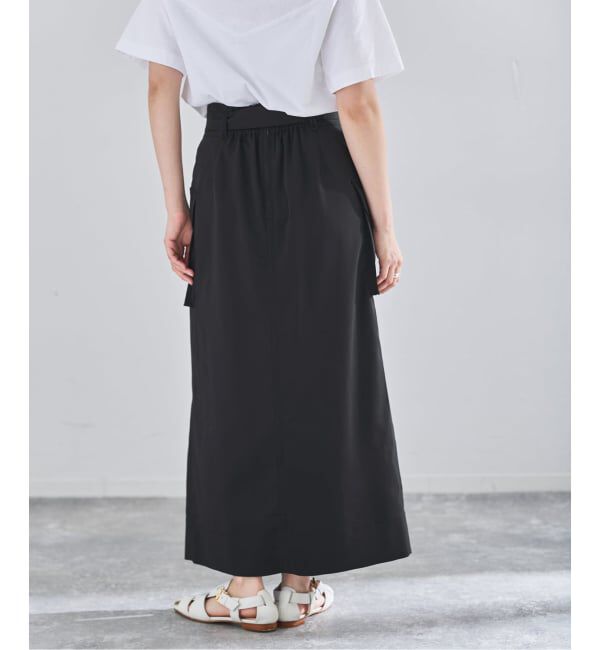 IENA「《予約》ハイツイストペンシルロングスカート」|スカート|