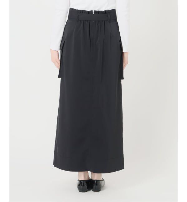 IENA「《予約》ハイツイストペンシルロングスカート」|スカート|