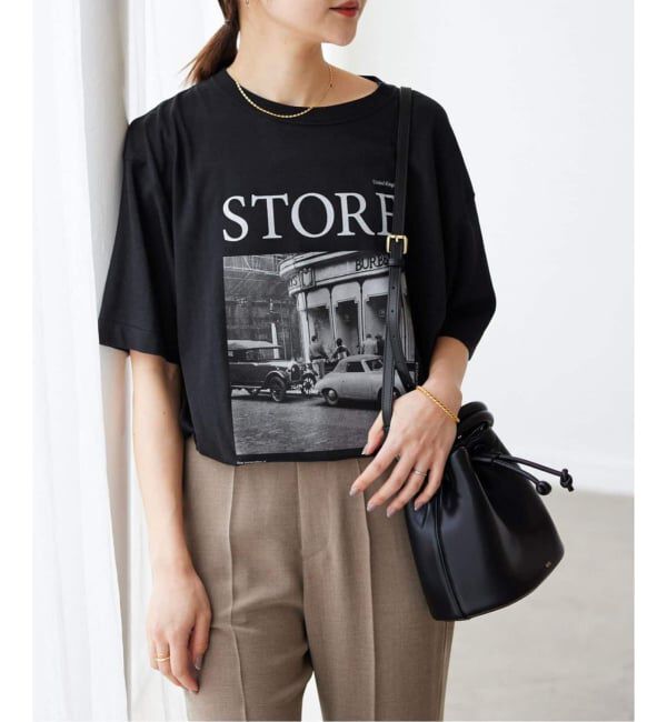 SLOBE IENA「《WEB限定/追加予約》LIFEフォトルーズTEE」|Tシャツ・カットソー|