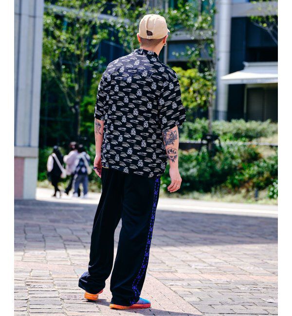 Paris Saint-Germain「【隈 研吾 &times; Paris Saint-Germain】グラフィックプリント オープンカラーシャツ」|シャツ・ブラウス|