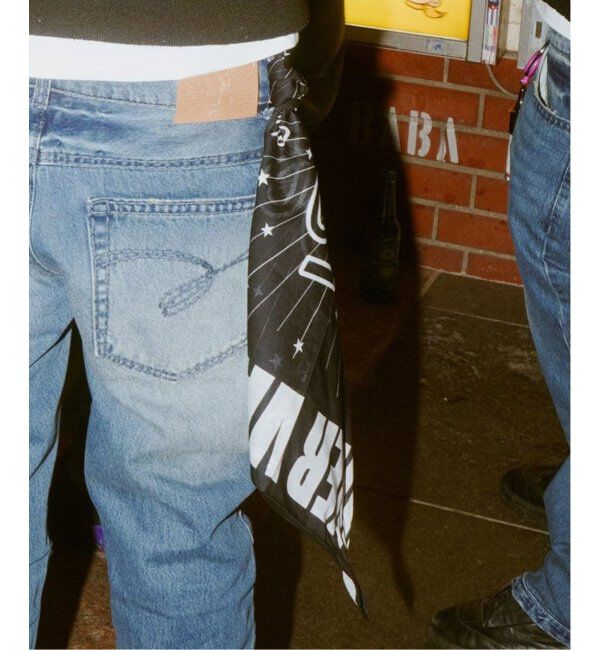 PULP「【VALLAD / バラッド &times; LONER】バンダナ」|バンダナ・スカーフ|ブラック