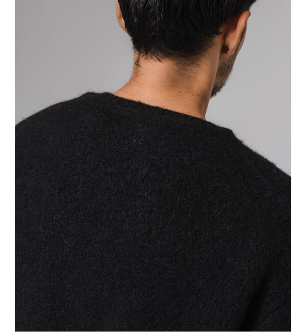 EDIFICE「スリアルパカミックス クルーネックニット」|ニット・セーター|