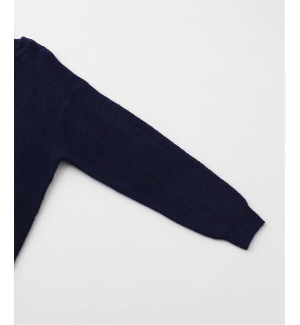 EDIFICE「スリアルパカミックス クルーネックニット」|ニット・セーター|