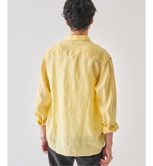 EDIFICE「シアー リネン レギュラーカラーシャツ」|シャツ・ブラウス|