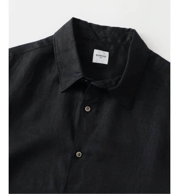 EDIFICE「シアー リネン レギュラーカラーシャツ」|シャツ・ブラウス|