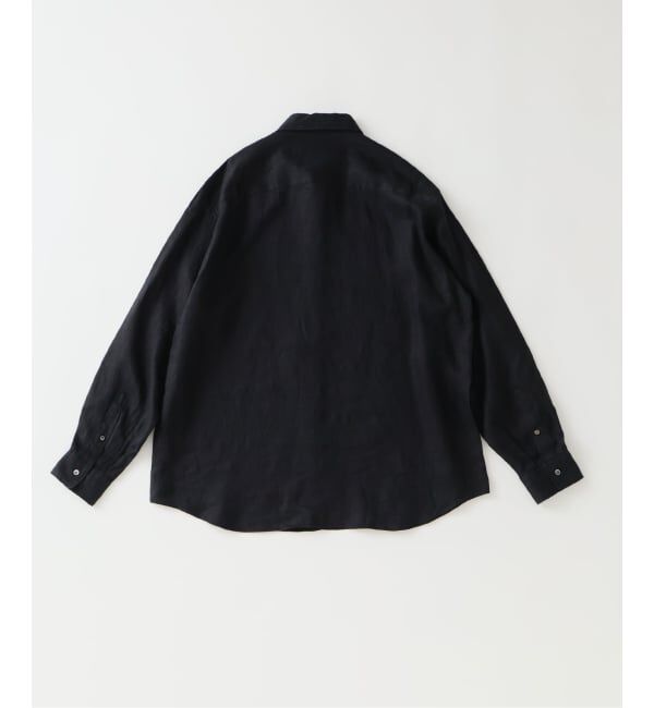 EDIFICE「シアー リネン レギュラーカラーシャツ」|シャツ・ブラウス|