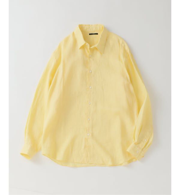 EDIFICE「シアー リネン レギュラーカラーシャツ」|シャツ・ブラウス|