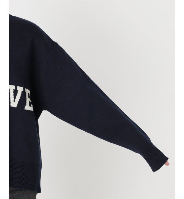 JOURNAL STANDARD relume「RISE ABOVEロゴニット」|ニット・セーター|