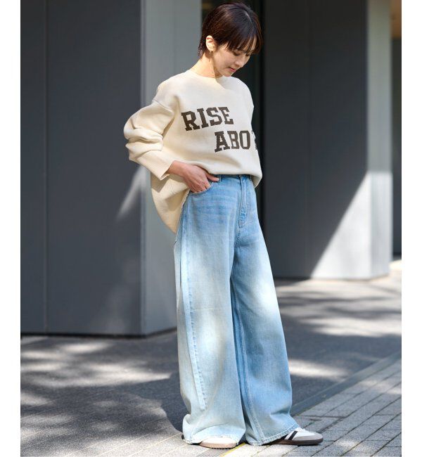JOURNAL STANDARD relume「RISE ABOVEロゴニット」|ニット・セーター|