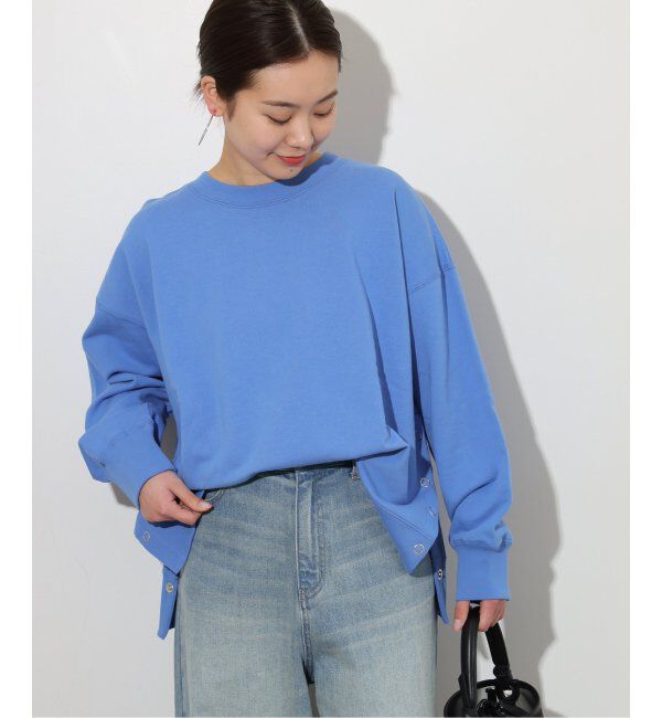 JOURNAL STANDARD relume「《追加》コットンリングドットスウェット」|スウェット・ジャージ|ブルー