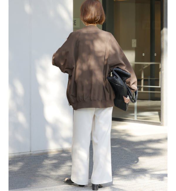 JOURNAL STANDARD relume「ウォッシャブルナイロンダブルジップMA-1」|ブルゾン・スタジャン|