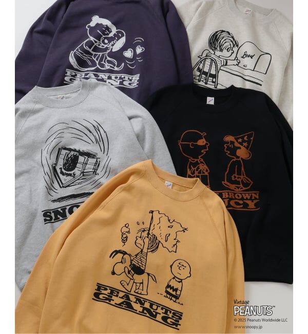JOURNAL STANDARD relume「PEANUTS / ピーナッツ 別注  FANTASY A&G INC プリント スウェット」|スウェット・ジャージ|