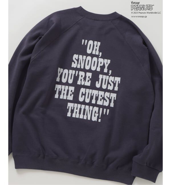 JOURNAL STANDARD relume「PEANUTS / ピーナッツ 別注  FANTASY A&G INC プリント スウェット」|スウェット・ジャージ|