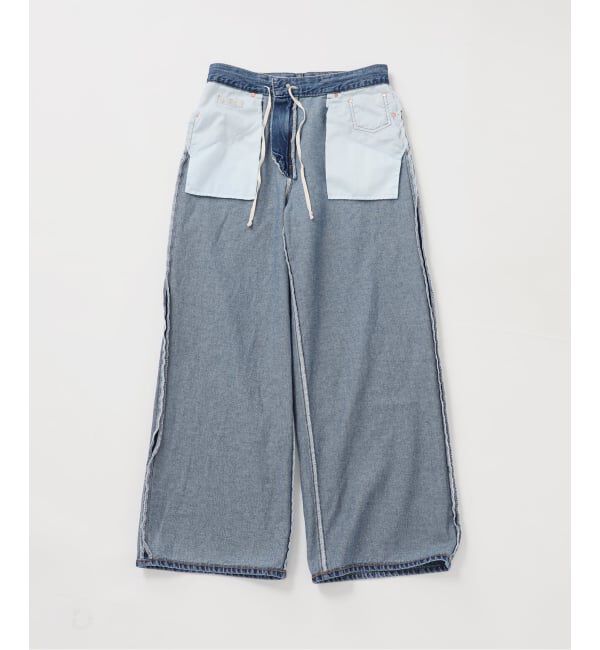 JOURNAL STANDARD relume「ストリングワイドデニム」|デニム|