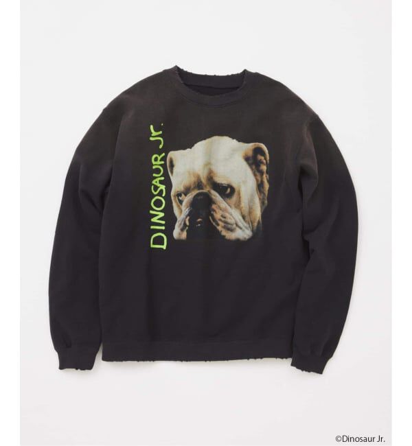 JOURNAL STANDARD「DINOSAUR Jr. / ダイナソー Jr. プリントスウェット」|スウェット・ジャージ|ブラック