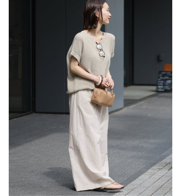 JOURNAL STANDARD relume「《追加 / 新色》リネンコットンワイドギャザーパンツ」|その他|