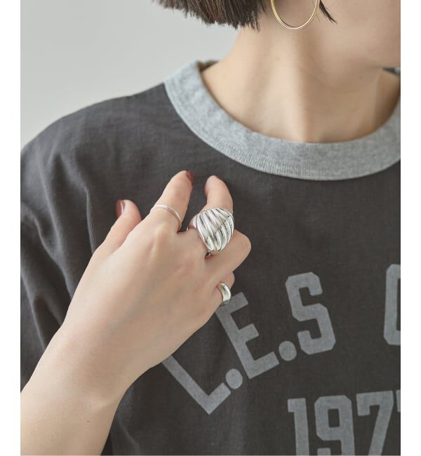 journal standard L'essage「【IRIS47/イリスフォーセブン 】conchiglie ring：リング」|リング|