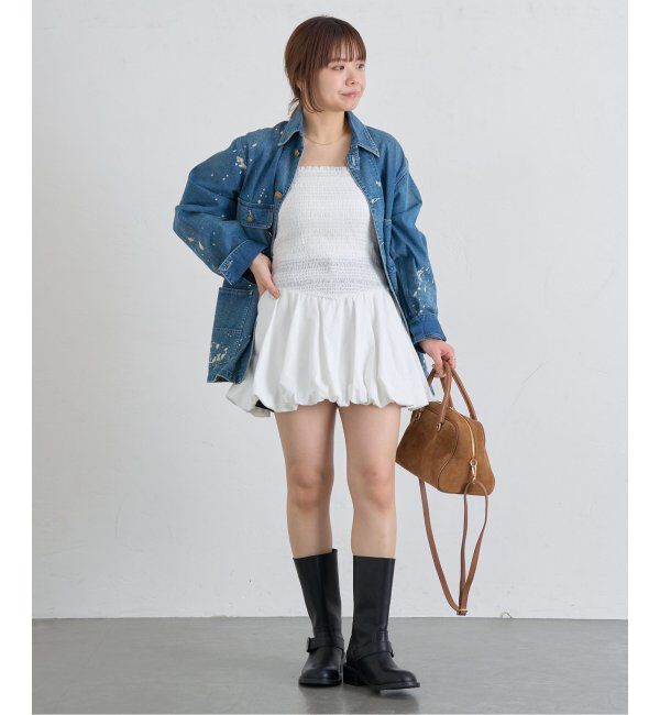 U by SPICK&SPAN「MACMOC/マックモック Engineer Middle Boots」|ショートブーツ|