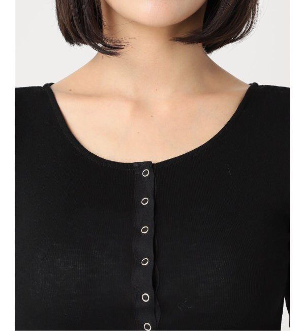 U by SPICK&SPAN「《追加2》シフォンテレコカットトップス」|Tシャツ・カットソー|