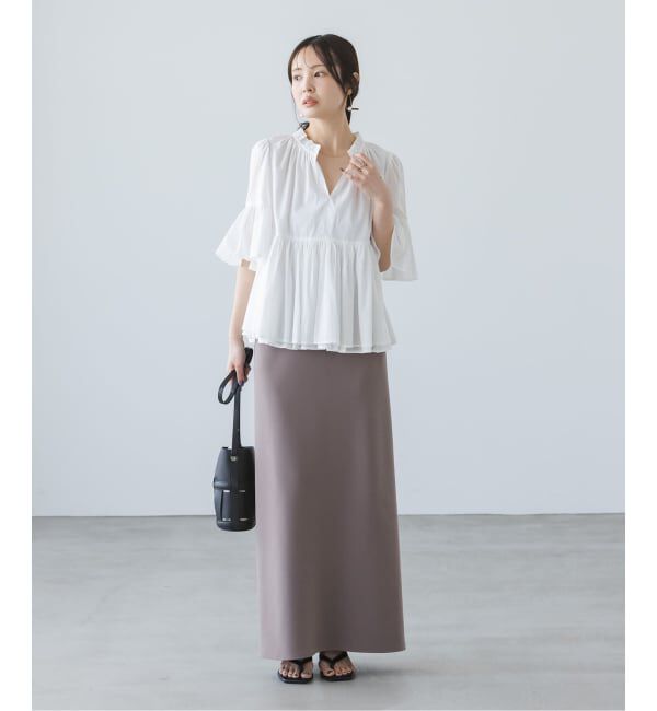 NOBLE「《NOBLE別注・予約》MARIHA/マリハ 星明かりのブラウス」|シャツ・ブラウス|