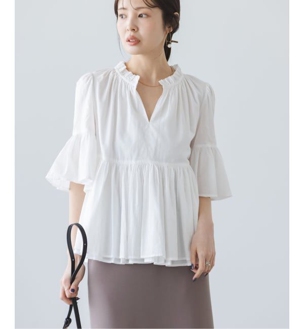 NOBLE「《NOBLE別注・予約》MARIHA/マリハ 星明かりのブラウス」|シャツ・ブラウス|