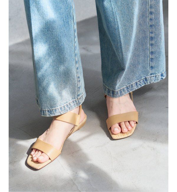  「《追加》2cmゴムストラップサンダル」|サンダル|