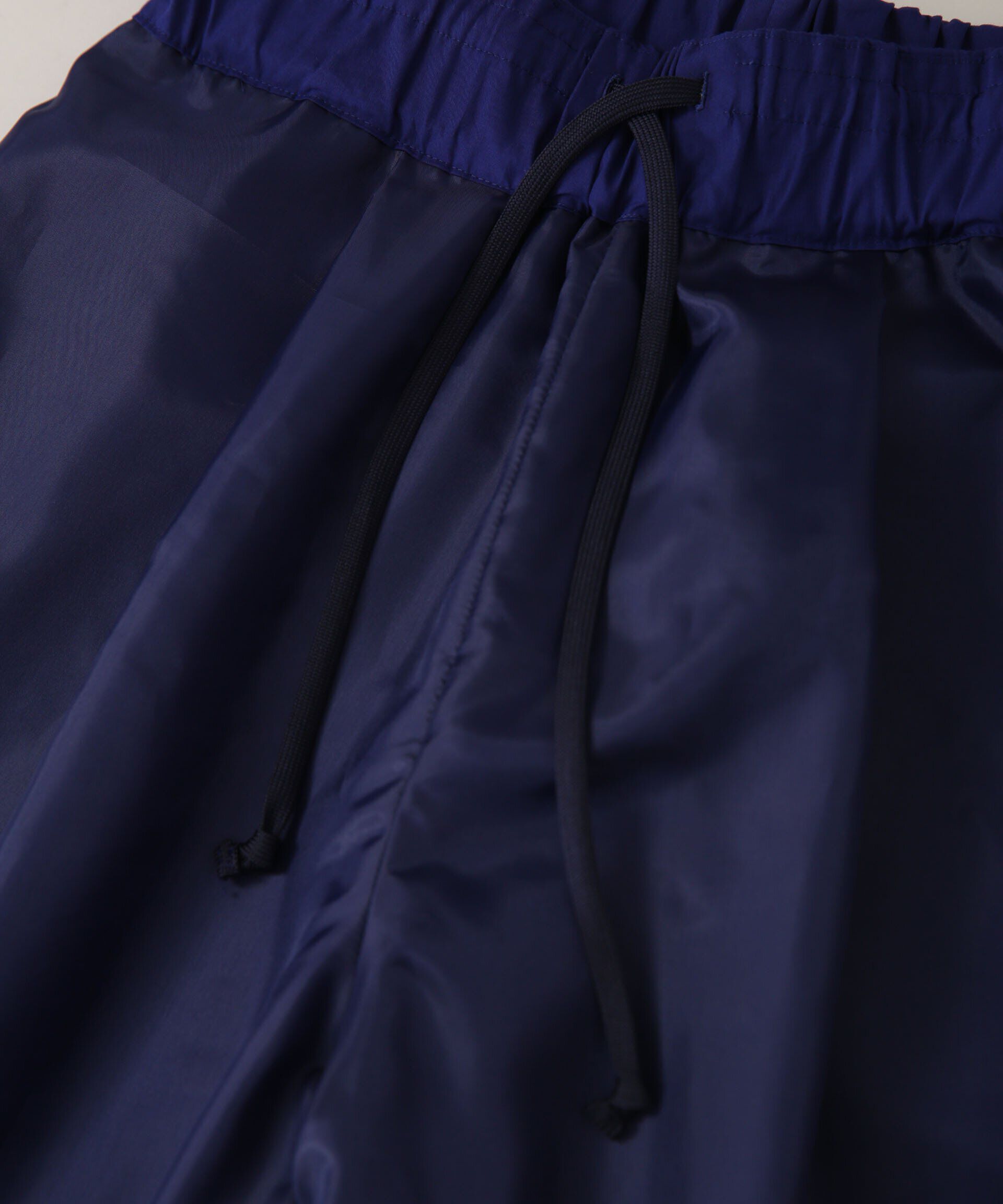 nano･universe「LB.01/コットンポリエステル ワイドパンツ」|チノ|