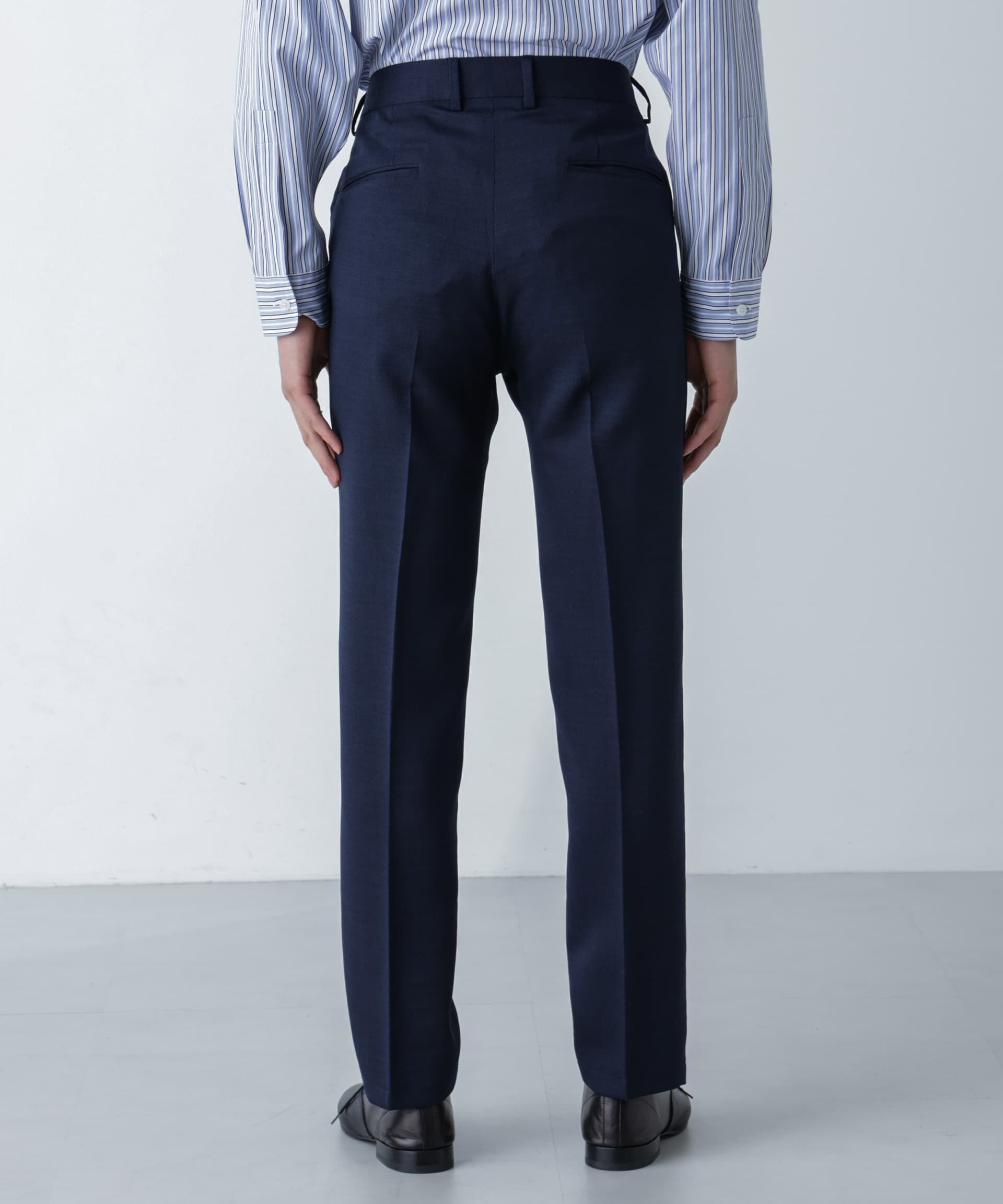 nano･universe「「N TROUSERS」Reflax(R)スラブツイルストレッチパンツ（セットアップ可）」|スーツ|