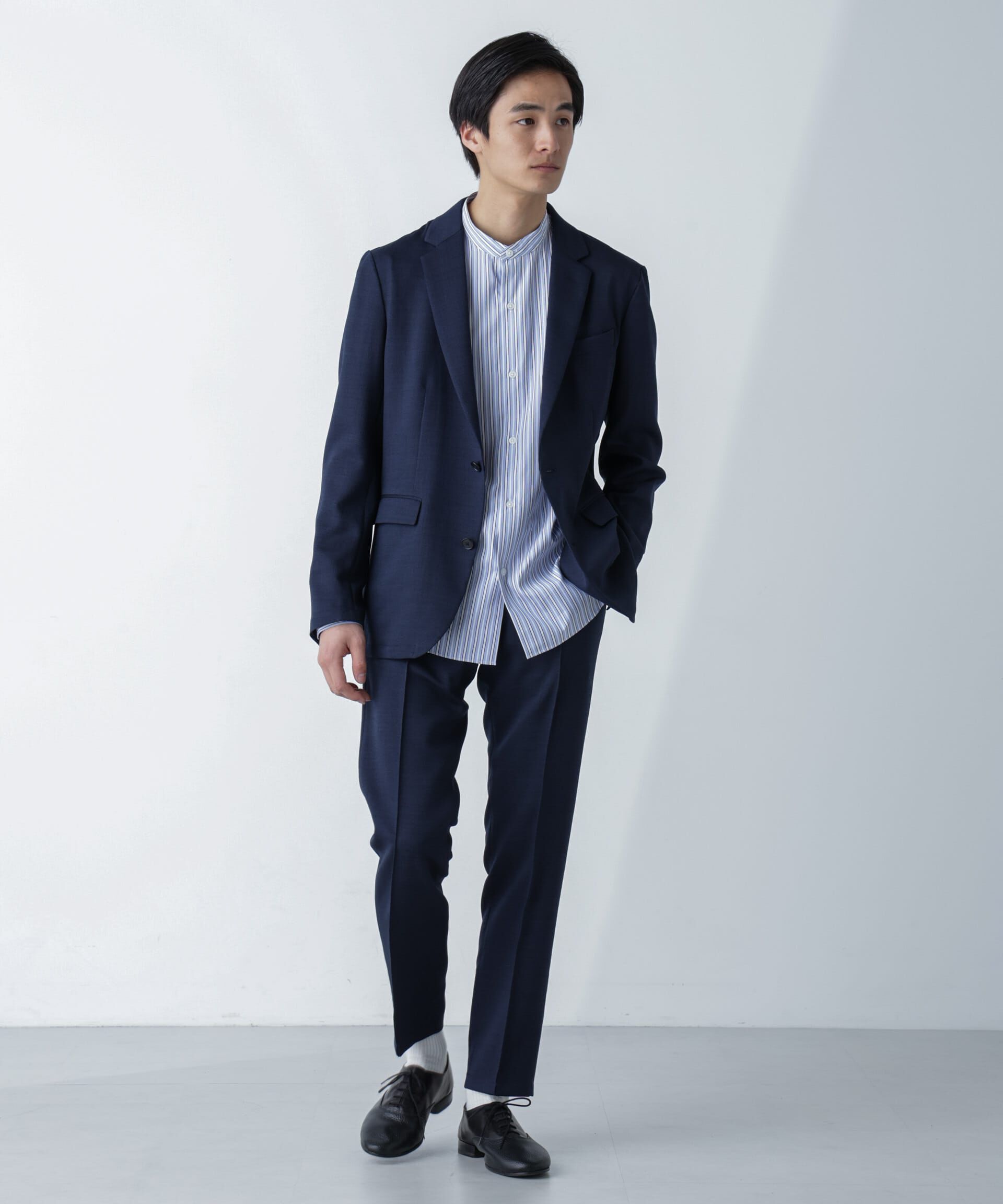 nano･universe「「N TROUSERS」Reflax(R)スラブツイルストレッチパンツ（セットアップ可）」|スーツ|