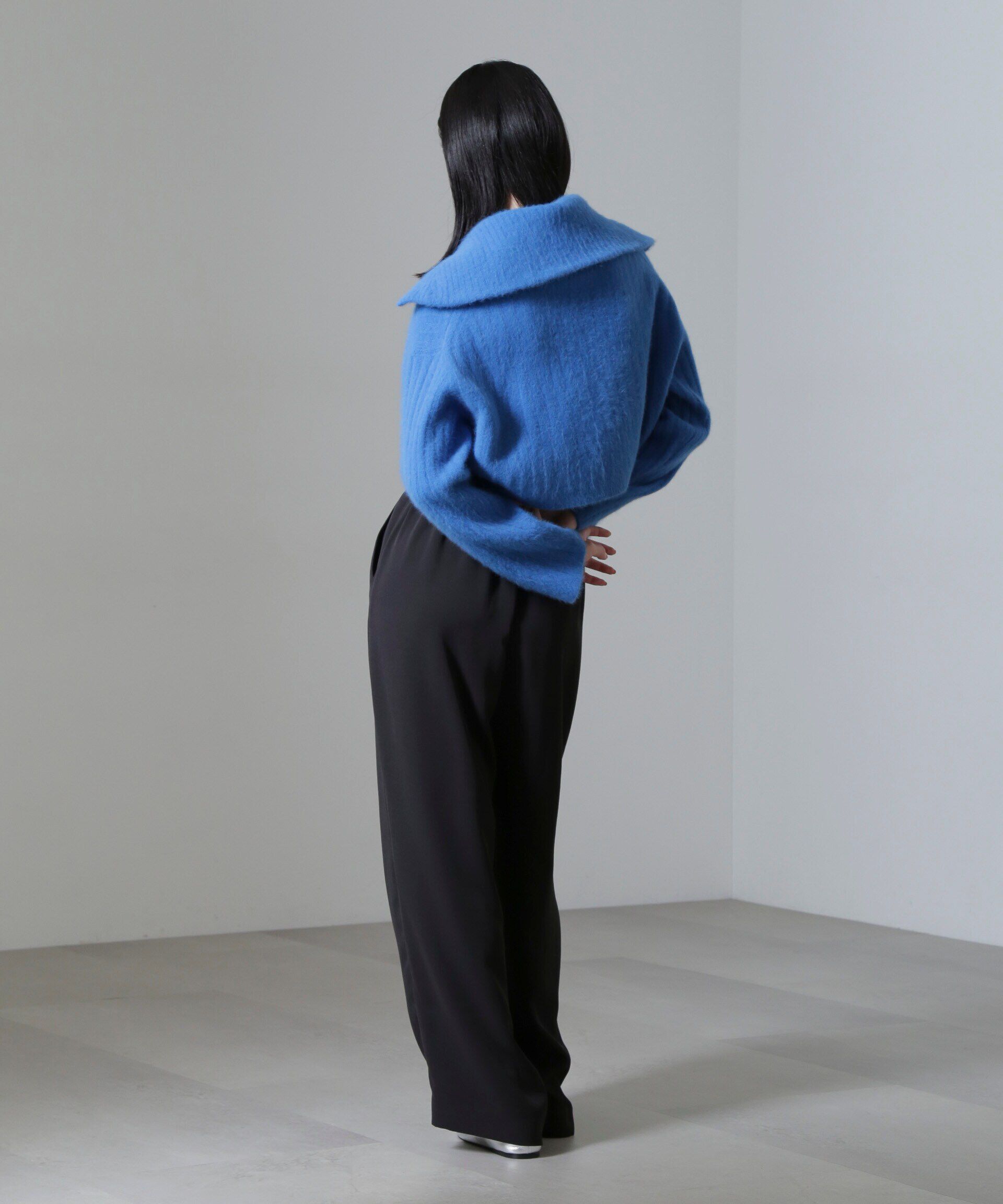 nano･universe「ドロストギャザーパンツ(セットアップ可)」|チノ|