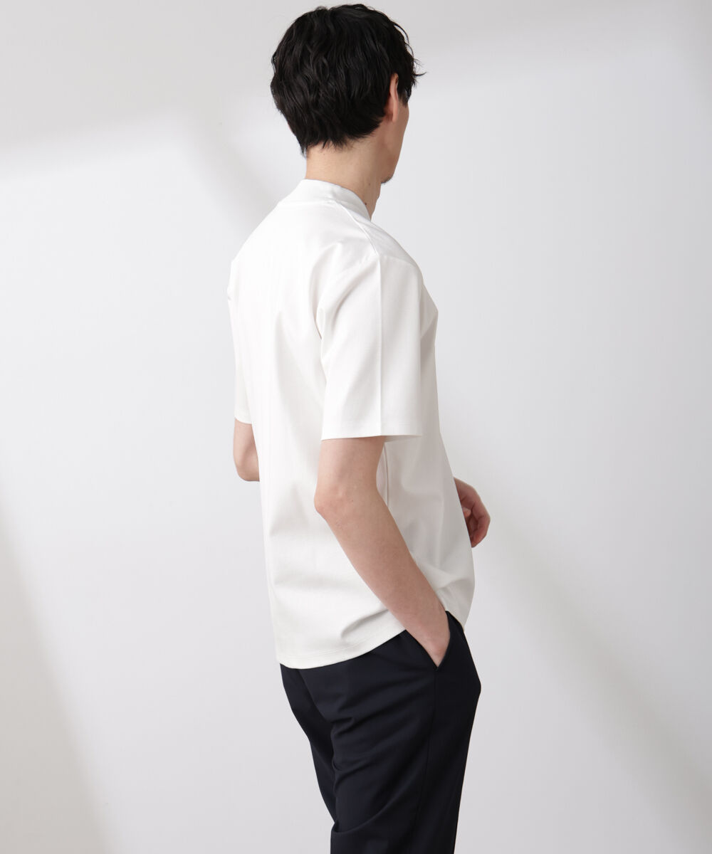 nano･universe「ジャケT(R) プレミアム クルーネック 半袖」|Tシャツ・カットソー|