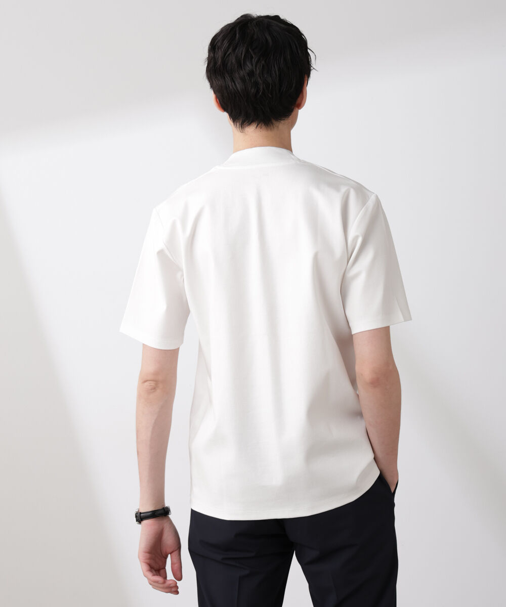 nano･universe「ジャケT(R) プレミアム クルーネック 半袖」|Tシャツ・カットソー|