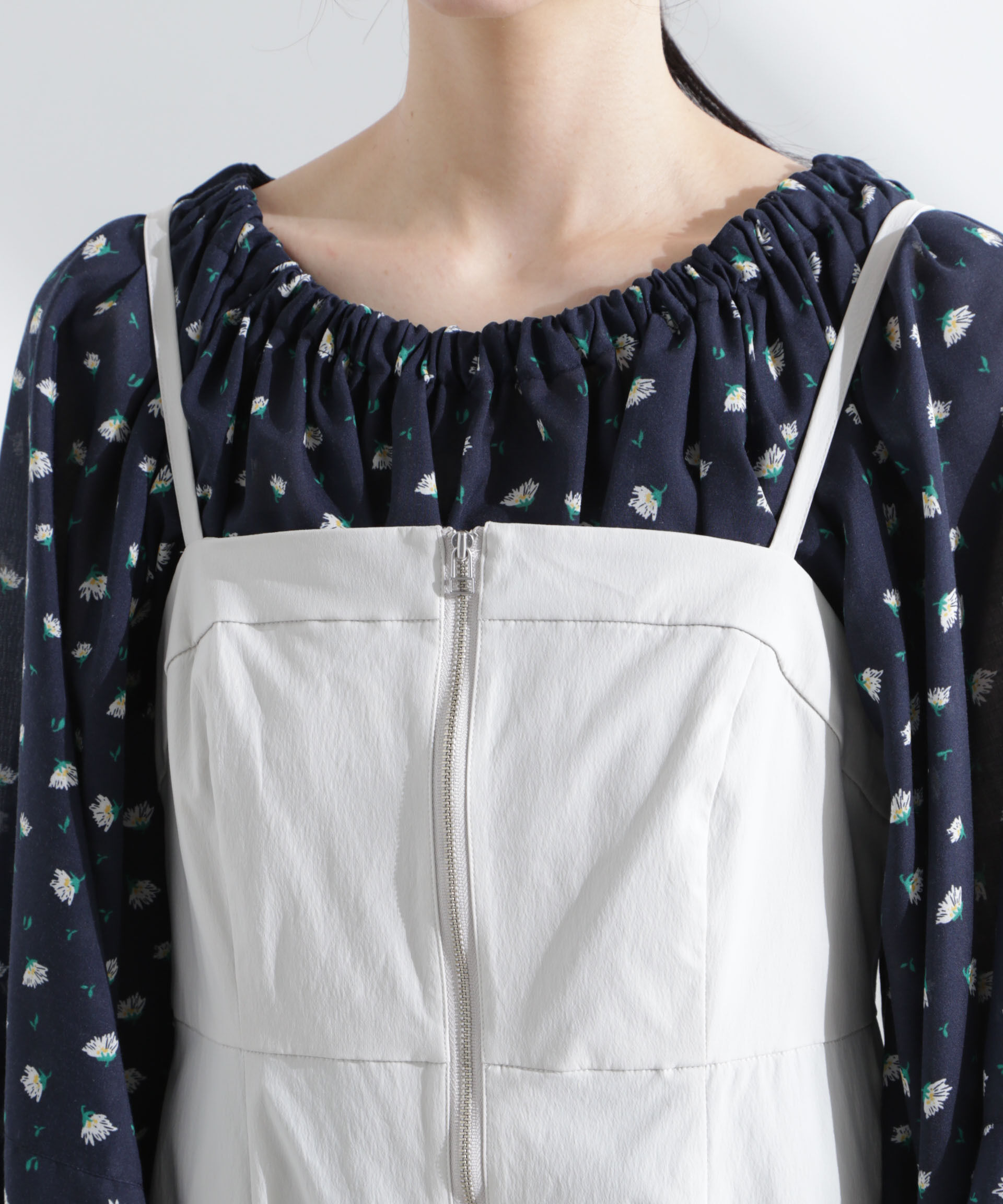 nano･universe「コクーンサロペット」|ワンピース|