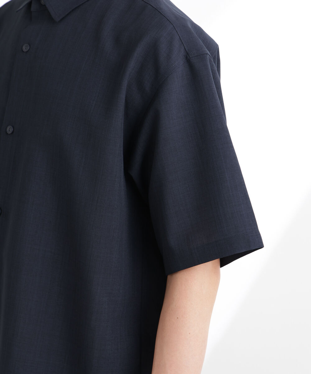 nano･universe「ライトウェイトドライシャツ 半袖(セットアップ可)」|シャツ・ブラウス|