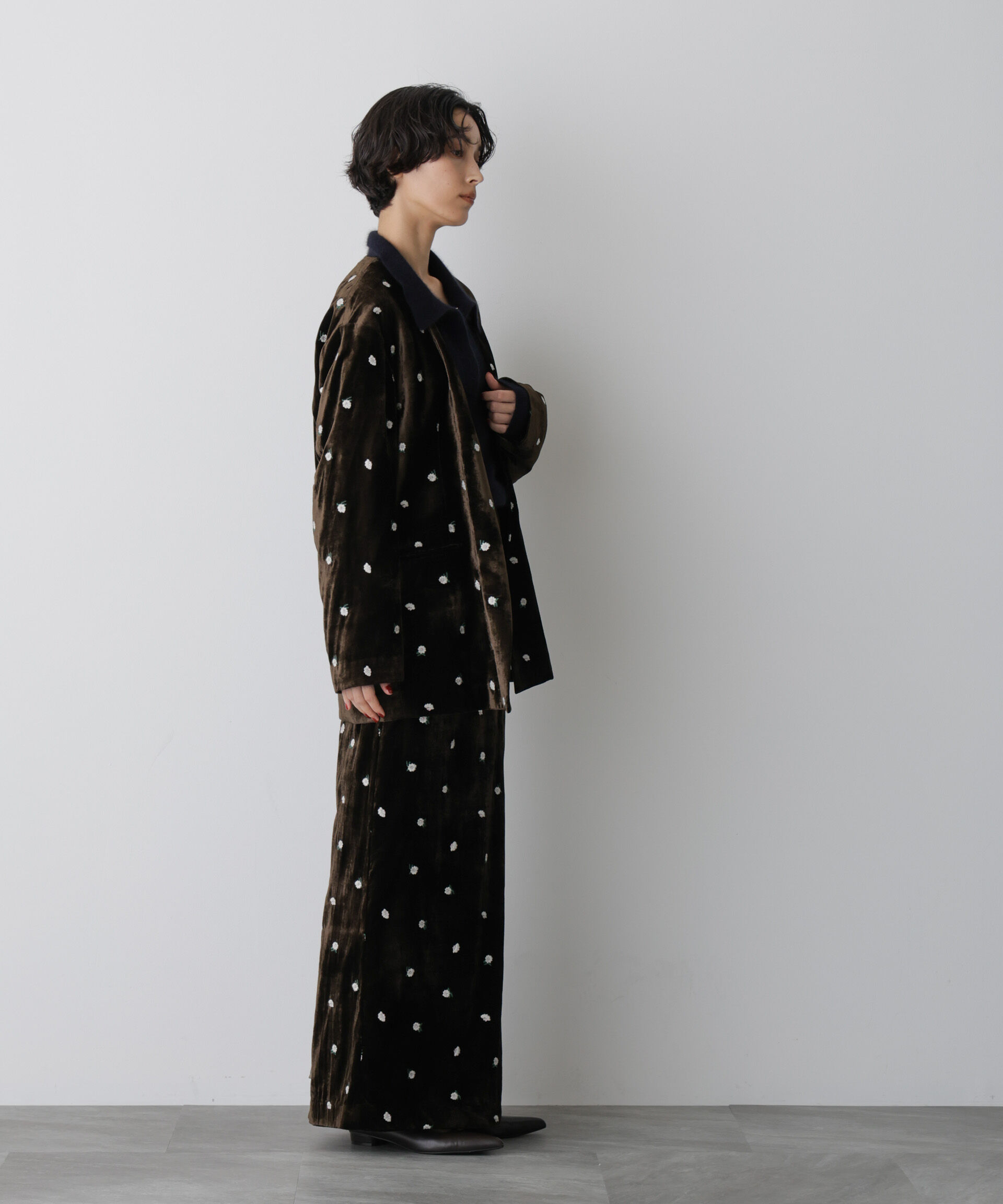  「「STEVELOUR」ベロアブルームジャケット(セットアップ可)」|その他|