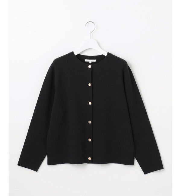 自由区「【アンサンブル対応・洗える】レーヨンストレッチ カーディガン」|カーディガン|