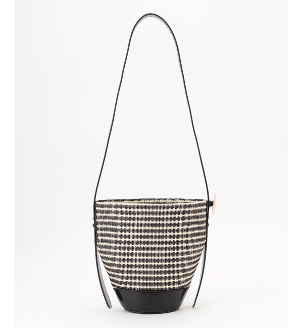 自由区「ラタンライクバケツ バッグ」|ショルダー・メッセンジャー|