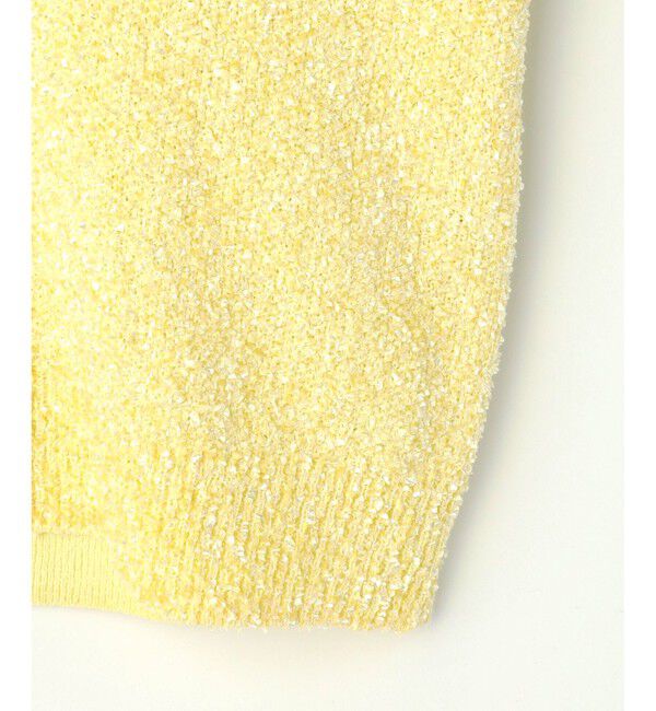 自由区「ブークレミックスツイードニット カーディガン」|カーディガン|