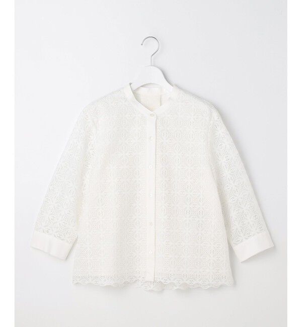 自由区「【カタログ掲載】ジオメトリックレース ブラウス」|シャツ・ブラウス|