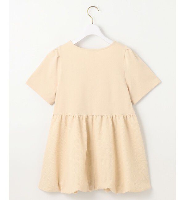 ANY SIS「【洗える】コンビネーションペプラム チュニック」|Tシャツ・カットソー|