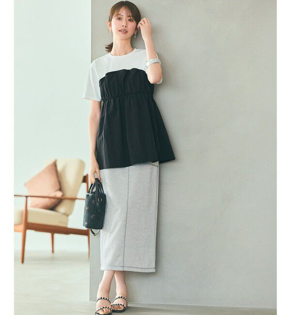 any SiS「【洗える】ビスチェコンビ Tシャツ」|Tシャツ・カットソー|