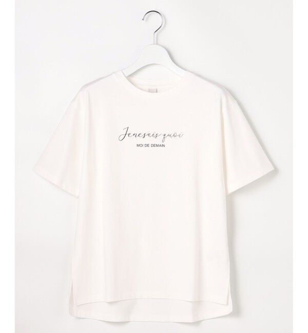 ANY SIS「ビジュープリント Ｔシャツ」|Tシャツ・カットソー|